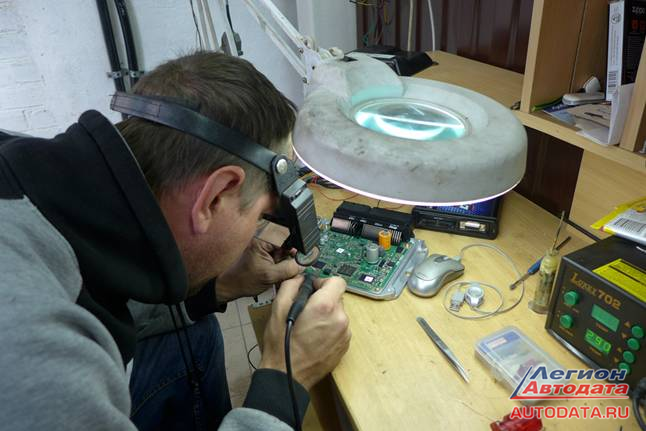 Из жизни автосервиса Начало работы. Первая пайка
