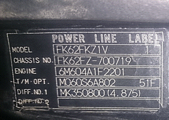 Power line labe