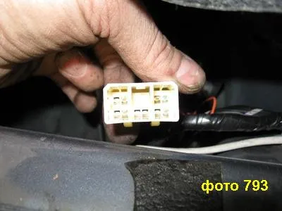 Ответная часть разъёма
