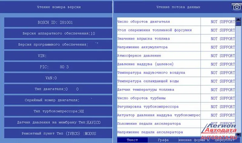 Эмуляция неисправности на сканере FCAR F3-G