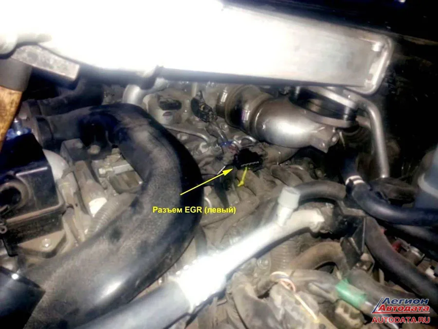 Разъем EGR.