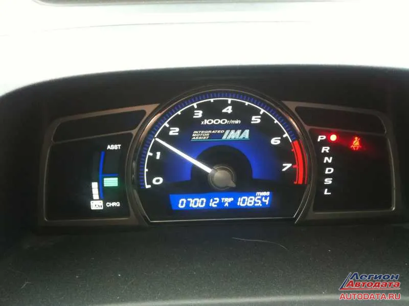 Honda Civic Hybrid (2008). Задний сальник коленвала