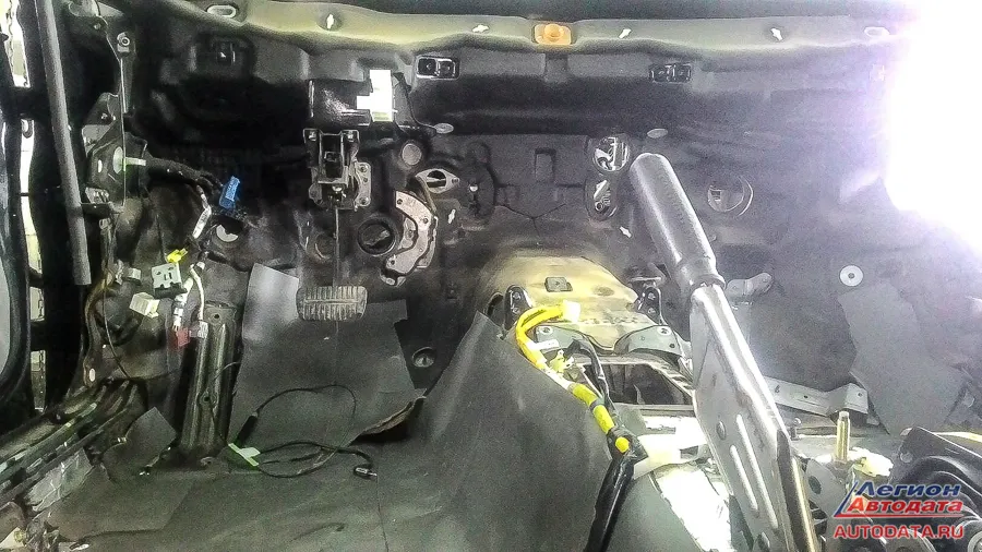 Ну и конечно, Форестер не остался "целым" J