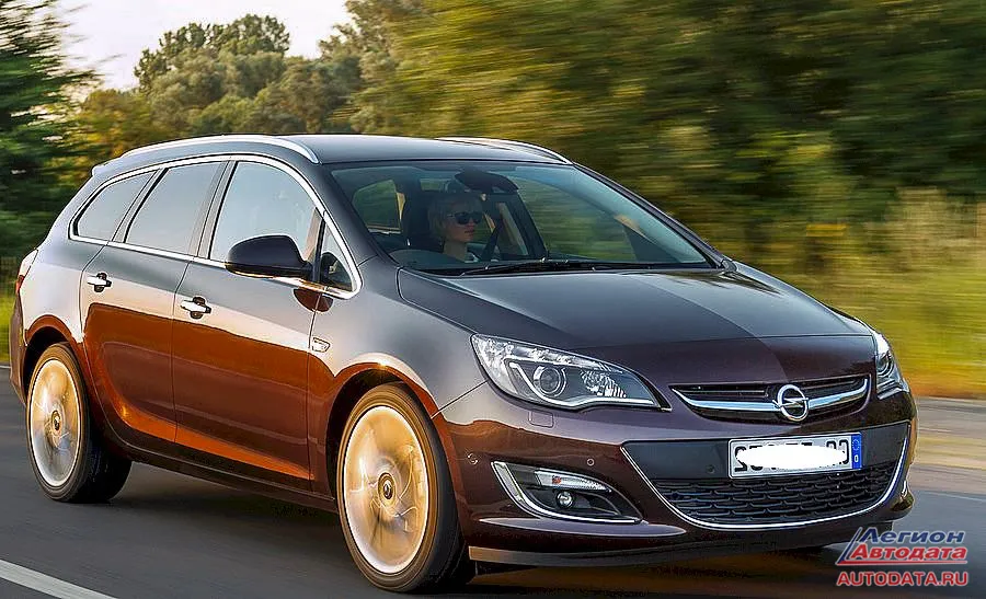 Opel Astra J 2012 года выпуска с двигателем A16LET
