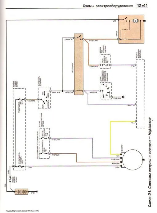 Книга Toyota Highlander, Lexus RX300, 330 1999-2006 бензин, ч/б фото, цветные электросхемы. Руководство по ремонту и эксплуатации автомобиля. Алфамер Книга Toyota Highlander, Lexus RX300, 330 1999-2006 бензин, ч/б фото, цветные электросхемы. Руководство по ремонту и эксплуатации автомобиля. Алфамер