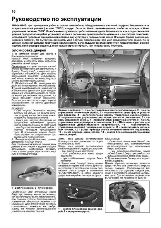 Книга SsangYong New Actyon, Korando с 2011 бензин, дизель, электросхемы, каталог запчастей, черно-белые фото. Руководство по ремонту и эксплуатации автомобиля. Профессионал. Легион-Aвтодата
