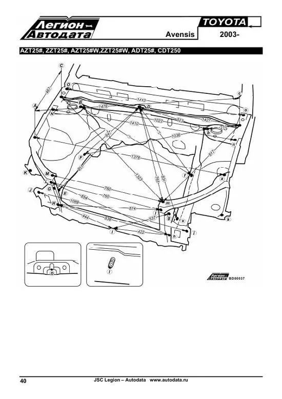 Справочник Кузовные размеры Toyota и Lexus 1994-2006. Правый и левый руль. Легион-Aвтодата Справочник Кузовные размеры Toyota и Lexus 1994-2006. Правый и левый руль. Легион-Aвтодата