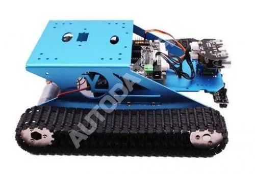 Робот конструктор Arduino программируемый гусеничный танк G1