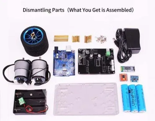Балансирующий робот конструктор Arduino программируемый Yahbum