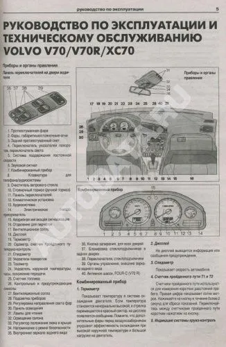 Книга Volvo ХC70, V70 2000-2007 бензин, дизель, ч/б фото, электросхемы. Руководство по ремонту и эксплуатации автомобиля. Атласы автомобилей