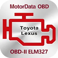 Плагин MotorData ELM327 OBD Диагностика автомобилей Toyota и Lexus