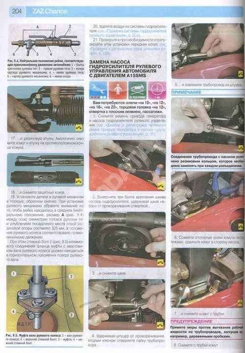 Книга ZAZ Chance c 2009, Daewoo, ZAZ, Chevrolet Lanos c 1997 бензин, цветные фото и электросхемы. Руководство по ремонту и эксплуатации автомобиля. Третий Рим