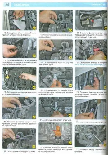 Книга Lada Largus универсал, фургон c 2012 бензин, цветные фото и электросхемы. Руководство по ремонту и эксплуатации автомобиля. Третий Рим