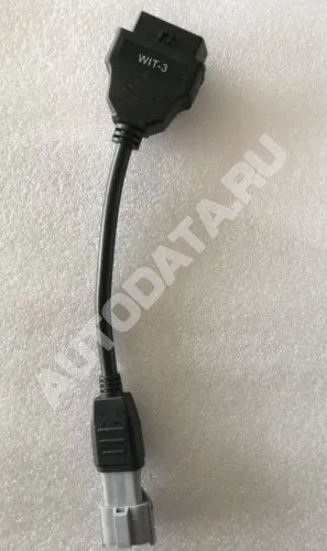 Переходник OBD2 WIT 3 pin для диагностики грузовых автомобилей и спецтехники