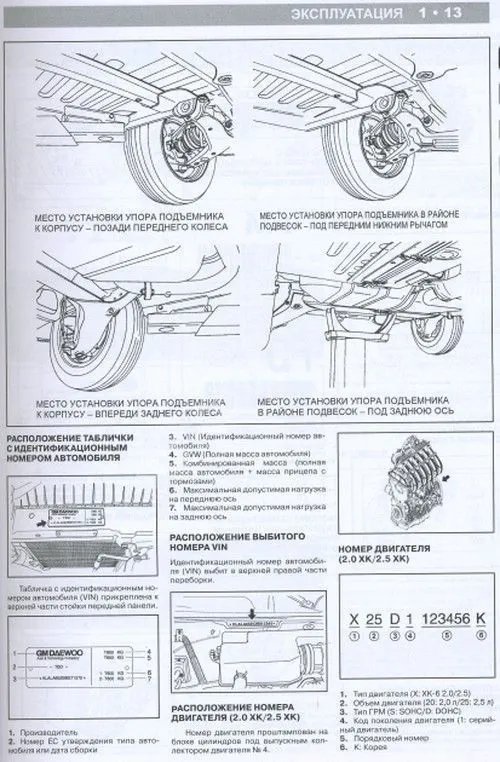 Книга Chevrolet Epica, Evanda с 2001 бензин, дизель, электросхемы. Руководство по ремонту и эксплуатации автомобиля. Монолит