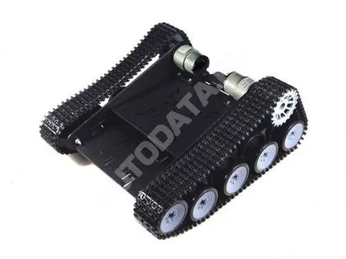 Робот конструктор Arduino программируемый гусеничный вездеход на металлической раме