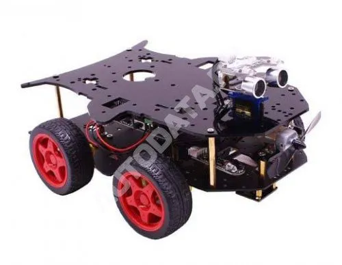 Робот конструктор Arduino программируемый Черепаха 4WD