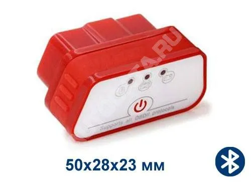 Диагностический адаптер ELM327 Bluetooth Mini S и MotorData OBD