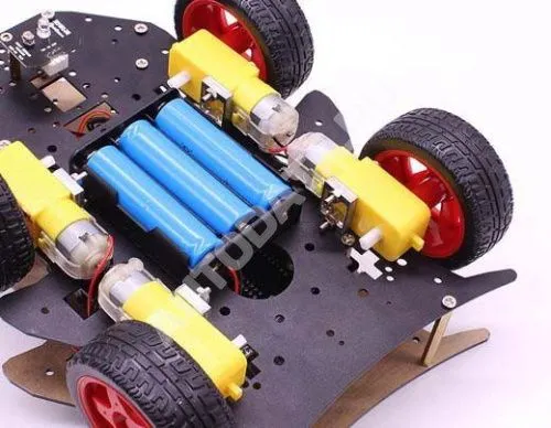 Робот конструктор Arduino программируемый Черепаха 4WD Робот конструктор Arduino программируемый Черепаха 4WD