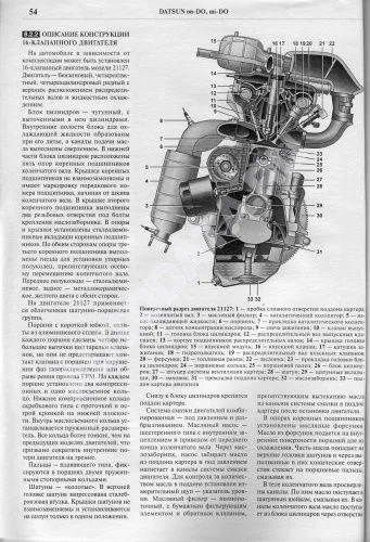 Книга Datsun on-DO, mi-DO c 2014, бензин, каталог з/ч, ч/б фото, электросхемы. Руководство по ремонту и эксплуатации автомобиля. Мир автокниг