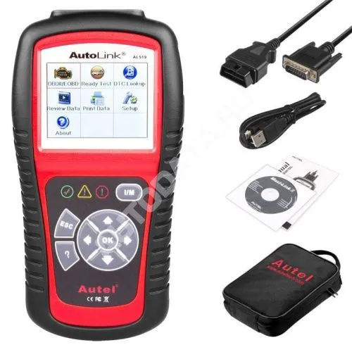 Автосканер Autel Autolink AL519 мультимарочный для диагностики автомобилей