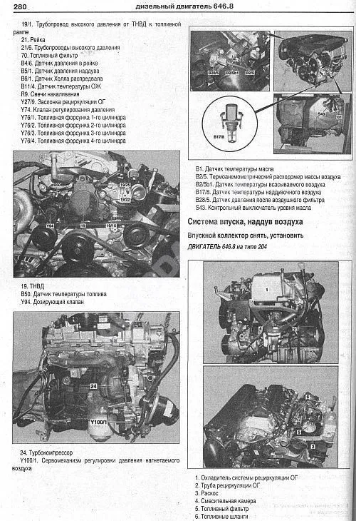 Книга Mercedes C класс W204, W204T, C63 AMG 2007-2015 бензин, дизель, электросхемы. Руководство по ремонту и эксплуатации автомобиля. Атласы автомобилей