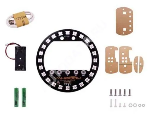 Плата Оптическое кольцо расширения Microbit програмируемая