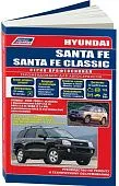 Книга Hyundai Santa Fe 2000-2006, Classic, Tagaz с 2007 бензин, дизель, электросхемы, каталог запчастей. Руководство по ремонту и эксплуатации автомобиля. Профессионал. Легион-Aвтодата