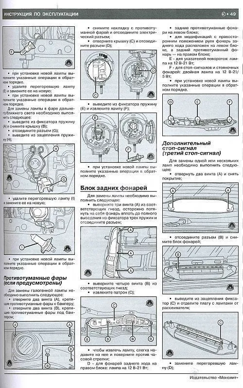 Книга Fiat Panda, Panda 4х4, Panda 4х4 Cross с 2003 бензин, дизель, цветные электросхемы. Руководство по ремонту и эксплуатации автомобиля. Монолит