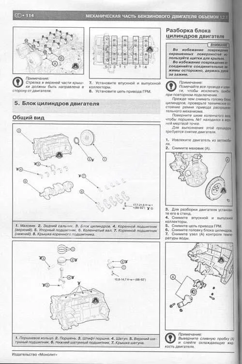 Книга Kia Picanto с 2011 бензин, электросхемы. Руководство по ремонту и эксплуатации автомобиля. Монолит