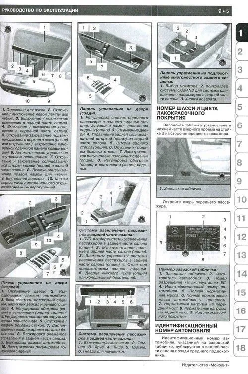 Книга Mercedes S класс W221 2005-2013 бензин, дизель, электросхемы. Руководство по ремонту и эксплуатации автомобиля. Монолит