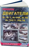 Книга Toyota дизельные двигатели 2L, 2L-T, 2L-THE, 2L-TE, 3L, 1KZ-T, 1-KZ-TE. Руководство по ремонту и эксплуатации. Легион-Aвтодата