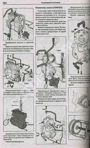 Книга Volvo FL6 2000-2006, FL с 2006, FE с 2006, рестайлинг FL и FE с 2010 дизель, электросхемы. Руководство по ремонту и эксплуатации грузового автомобиля. 2 тома.  Атласы автомобилей