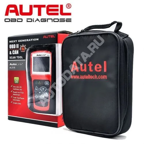 Автосканер Autel Autolink AL519 мультимарочный для диагностики автомобилей