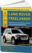 Книга Land Rover Freelander 1 1997-2006 бензин, дизель, электросхемы. Руководство по ремонту и эксплуатации автомобиля. Атласы автомобилей