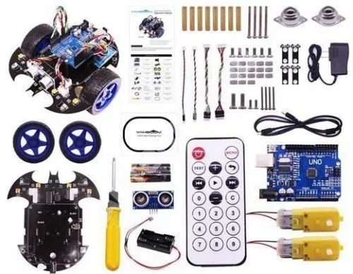 Робот конструктор Arduino программируемый Bat мобил