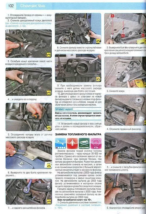 Книга ВАЗ 2123i Chevrolet Niva с 2002, рестайлинг с 2009 бензин, каталог з/ч, цветные фото и электросхемы. Руководство по ремонту и эксплуатации автомобиля. Третий Рим