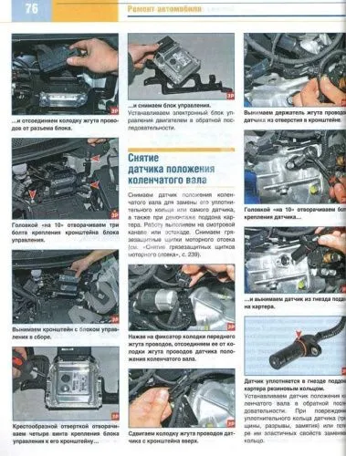 Книга Kia Ceed с 2012, бензин, цветные фото. Руководство по ремонту и эксплуатации автомобиля. За Рулем