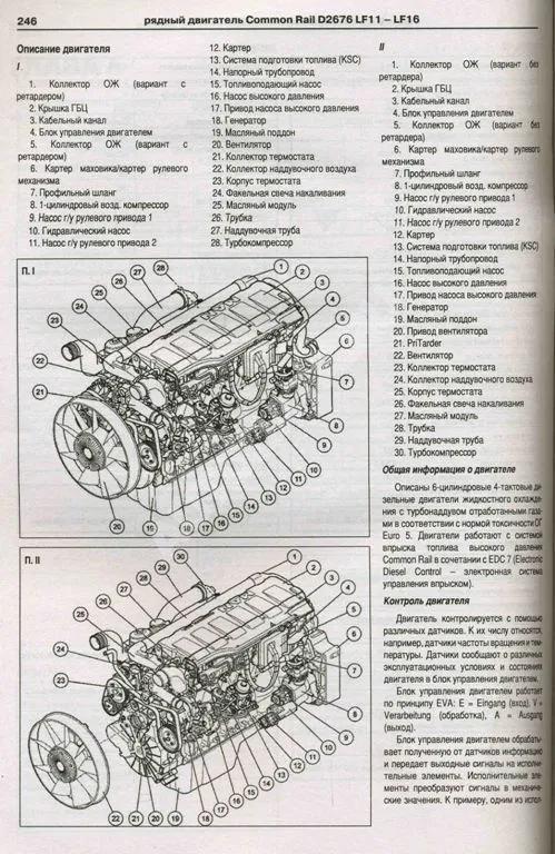 Книга MAN TGX, TGS с 2007 дизель, электросхемы. Руководство по ремонту и эксплуатации грузового автомобиля. 2 тома. Атласы автомобилей