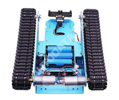 Робот конструктор Arduino программируемый гусеничный танк G1