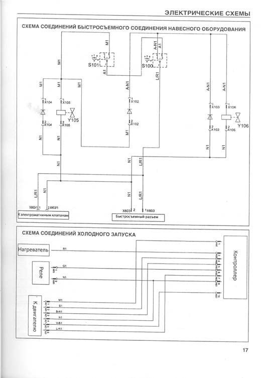 Книга Экскаваторы-погрузчики Case 580T, 580ST, 590ST, 695ST, электросхемы. Руководство по электрооборудованию. Мотор