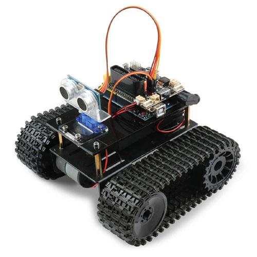 Робот конструктор  Arduino программируемый Keywish partner tank с манипулятором