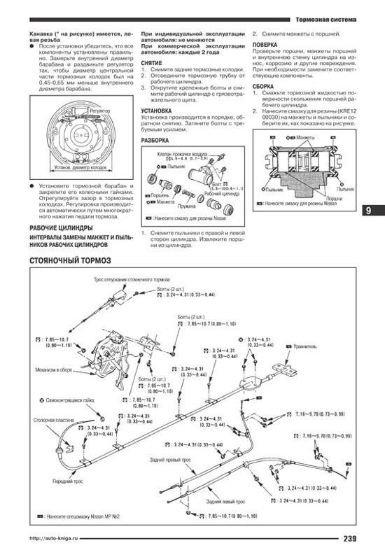 Книга Nissan Elgrand Е50 1997-2002 праворульные модели бензин, дизель, электросхемы. Руководство по ремонту и эксплуатации автомобиля. Автонавигатор