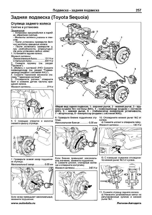 Книга Lexus LX570, Toyota Sequoia, Tundra с 2007 бензин, электросхемы, каталог з/ч . Руководство по ремонту и эксплуатации автомобиля. Автолюбитель. Легион-Aвтодата