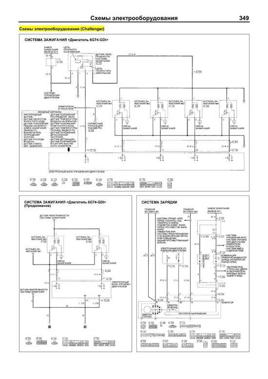 Книга Mitsubishi двигатели V6 6G72, 6G73, 6G74, 6G74, 6A12, 6A13, электросхемы. Руководство по ремонту и эксплуатации. Профессионал. Легион-Aвтодата