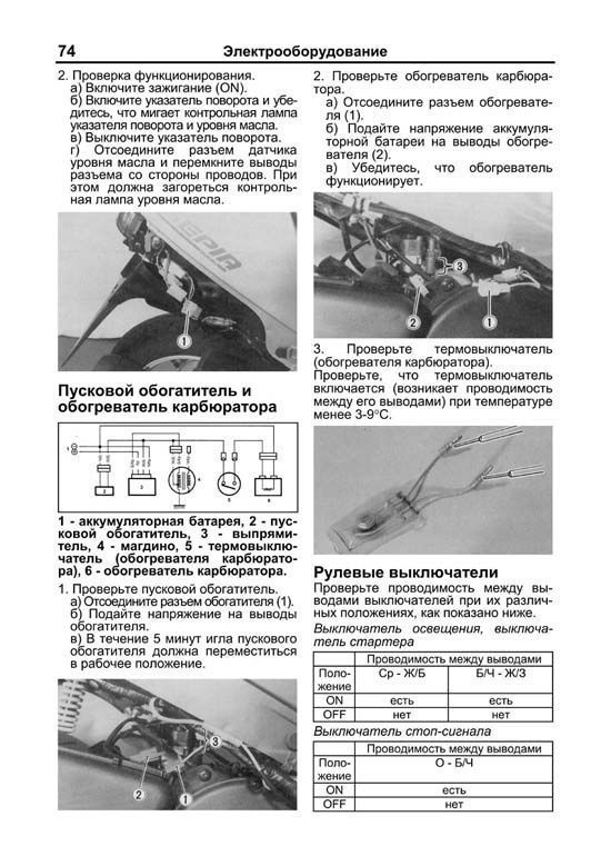 Книга Скутеры Suzuki Sepia. Руководство по ремонту и техническому обслуживанию. Легион-Aвтодата