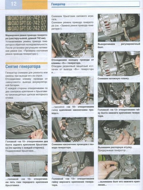 Книга Lada Priora 2007-2013 бензин, цветные электросхемы и фото. Руководство по ремонту и электрооборудованию автомобиля. За Рулем