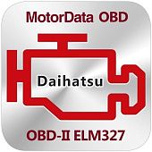 Плагин MotorData ELM327 OBD Диагностика автомобилей Daihatsu