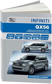 Книга Infiniti QX56 Z62 2010-2013 бензин, электросхемы. Руководство по ремонту и эксплуатации автомобиля. Автонавигатор