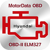 Плагин MotorData ELM327 OBD Диагностика автомобилей Hyundai